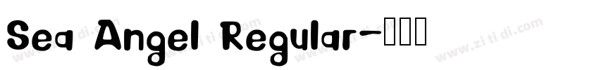 Sea Angel Regular字体转换